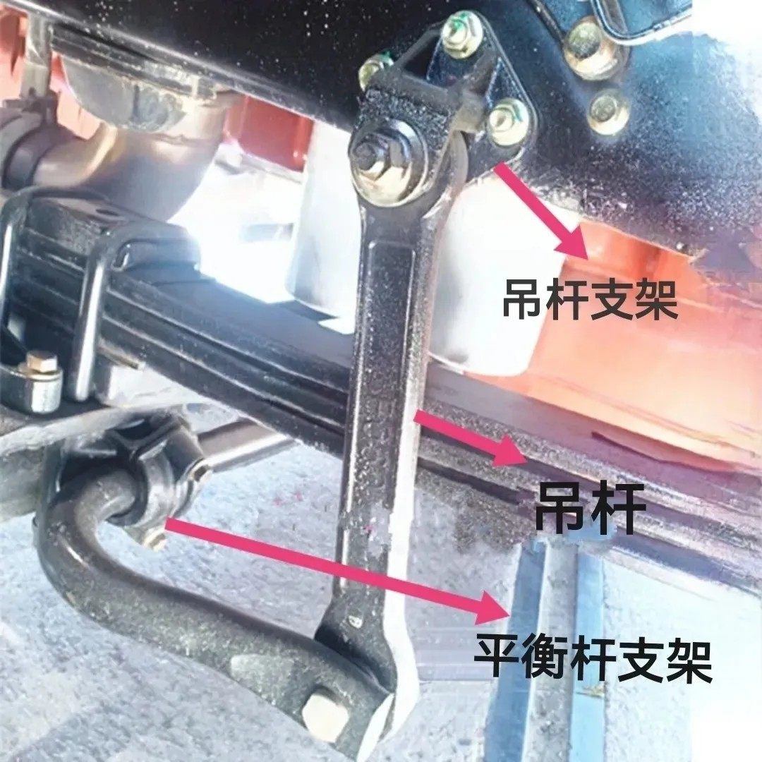 东风天龙轻盈版启航版新天龙KCVLKL旗舰KX前桥平衡杆支架吊杆支架