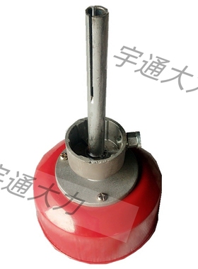 宇通大力电动管道疏通器配件红色葫芦滚筒    疏通机弹簧10mm5米