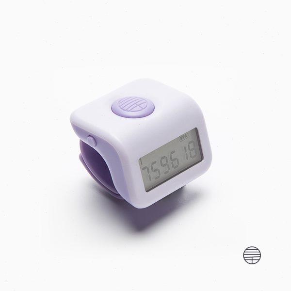 三千计智能蓝牙夜光可充电连手机点记器点数器电子数显器统计器