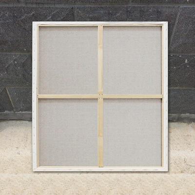 外销品80*80中粗亚麻绷布框田字型油画板油画框内框油画布框