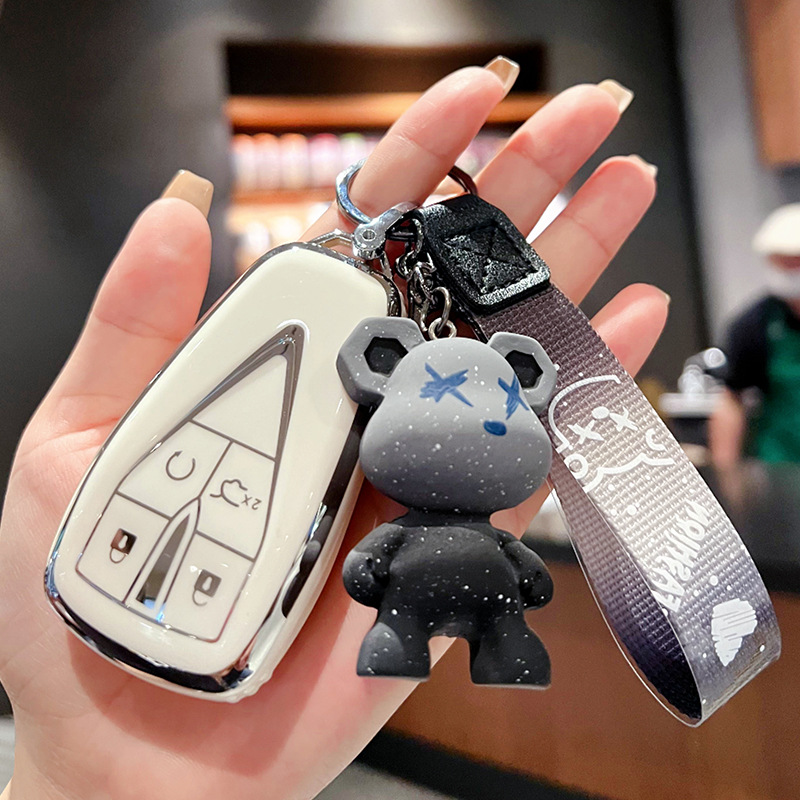 tpu简约风格长安cs75l钥匙套