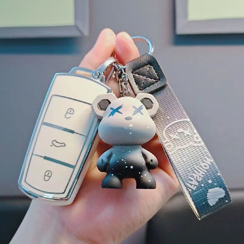 tpu大简约风格大众迈腾B7钥