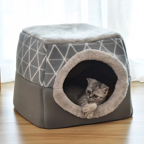 猫窝四季通用封闭式小型犬狗狗窝