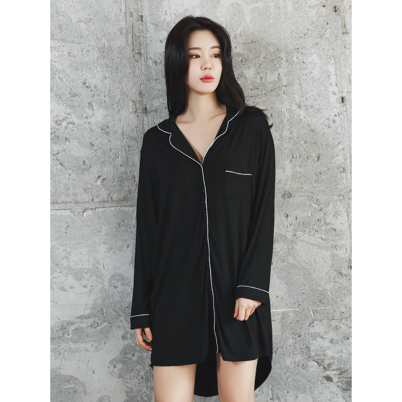 莫代尔小性感简约舒适韩版休闲