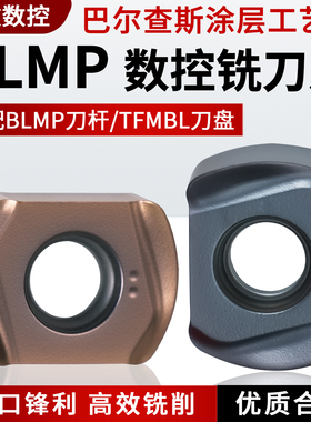 BLMP数控铣刀片快进给双面开粗BLMP刀杆TFMBL刀盘刀粒0603R/0904R