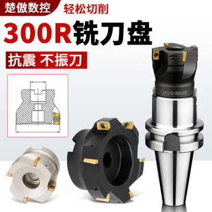 BAP300R刀盘套装加工中心数控刀盘/面铣刀盘90度清角直角面铣刀头