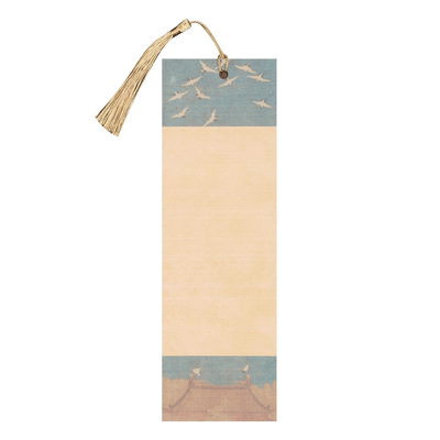 锦福鑫书签宣纸配有流苏穗子