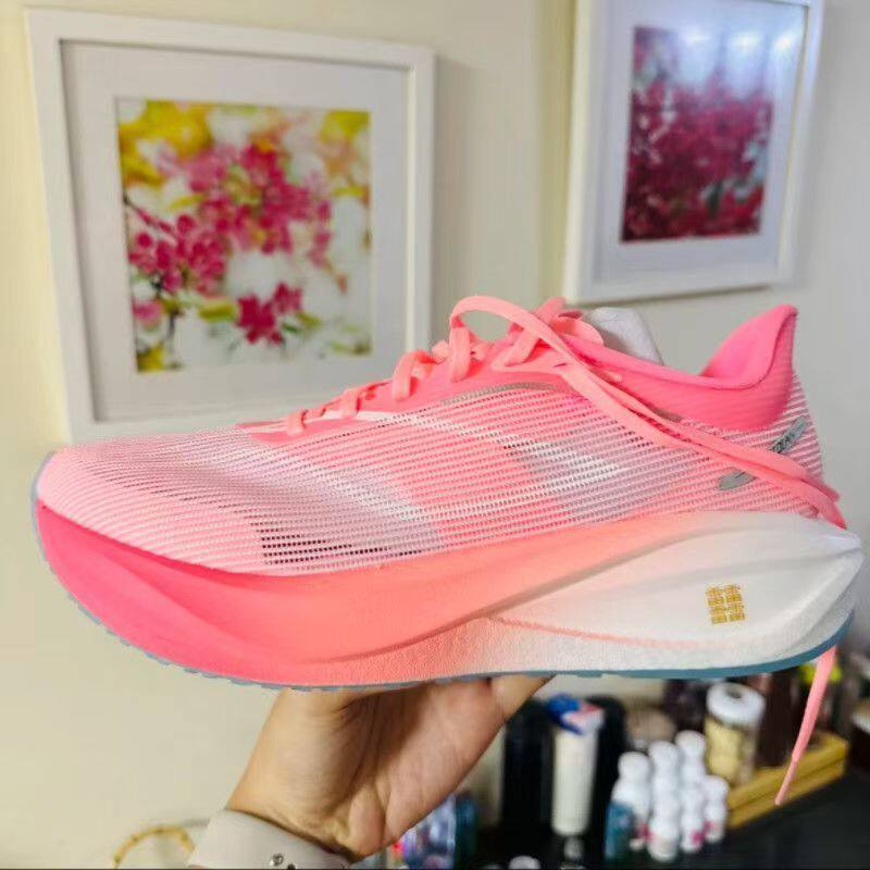 飞电5C碳板跑步鞋棉花糖男童超轻专业减震竞速运动鞋赤兔8PRO跑鞋