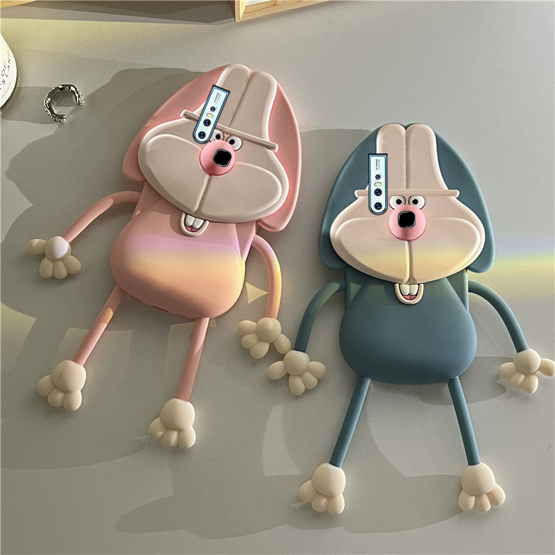 立体卡通龅牙兔vivos9手机壳s9e情侣s7e活力版可爱s7t趣味s6搞怪s5