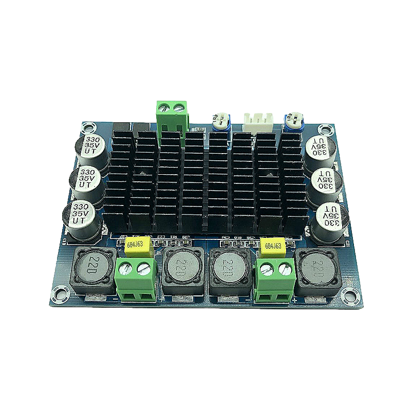 适用xha113 机箱内置数字功放板双声道tda7498大功率高清后级放