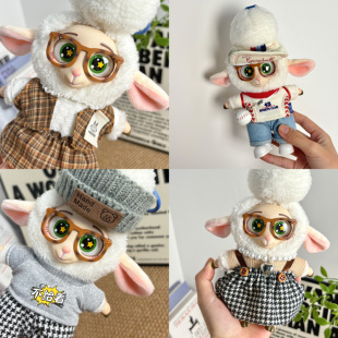 疯狂动物城衣服囚服羊副市长娃衣替换服装毛绒玩偶装饰毛衣皮衣鞋