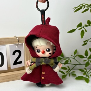 HACIPUPU银雾小丑娃衣泡泡玛特万圣节系列魔法袍玩偶配饰着替服装