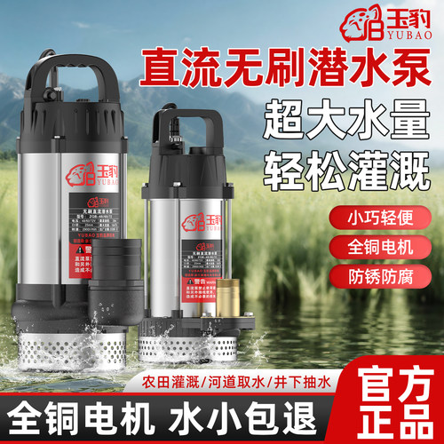 直流潜水泵玉豹无刷芯