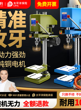 重型工业级台式攻丝机全自动小型电动攻牙机微型SWJ12/16套丝螺纹