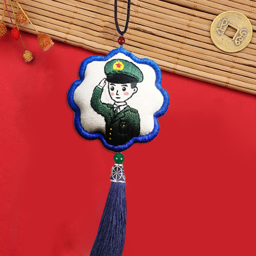平安符手工刺绣DIY材料包