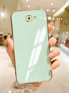 适用于三星J7 Prime手机壳Samsung Galaxy J7 Prime防摔软壳SM-G610F保护套SM-G610Y硅胶全包电镀网红纯外壳