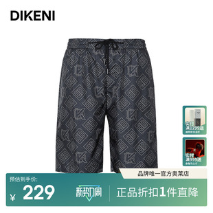 休闲裤 迪柯尼高端男装 时尚 轻奢双D套装 12366G150 短裤 IP系列