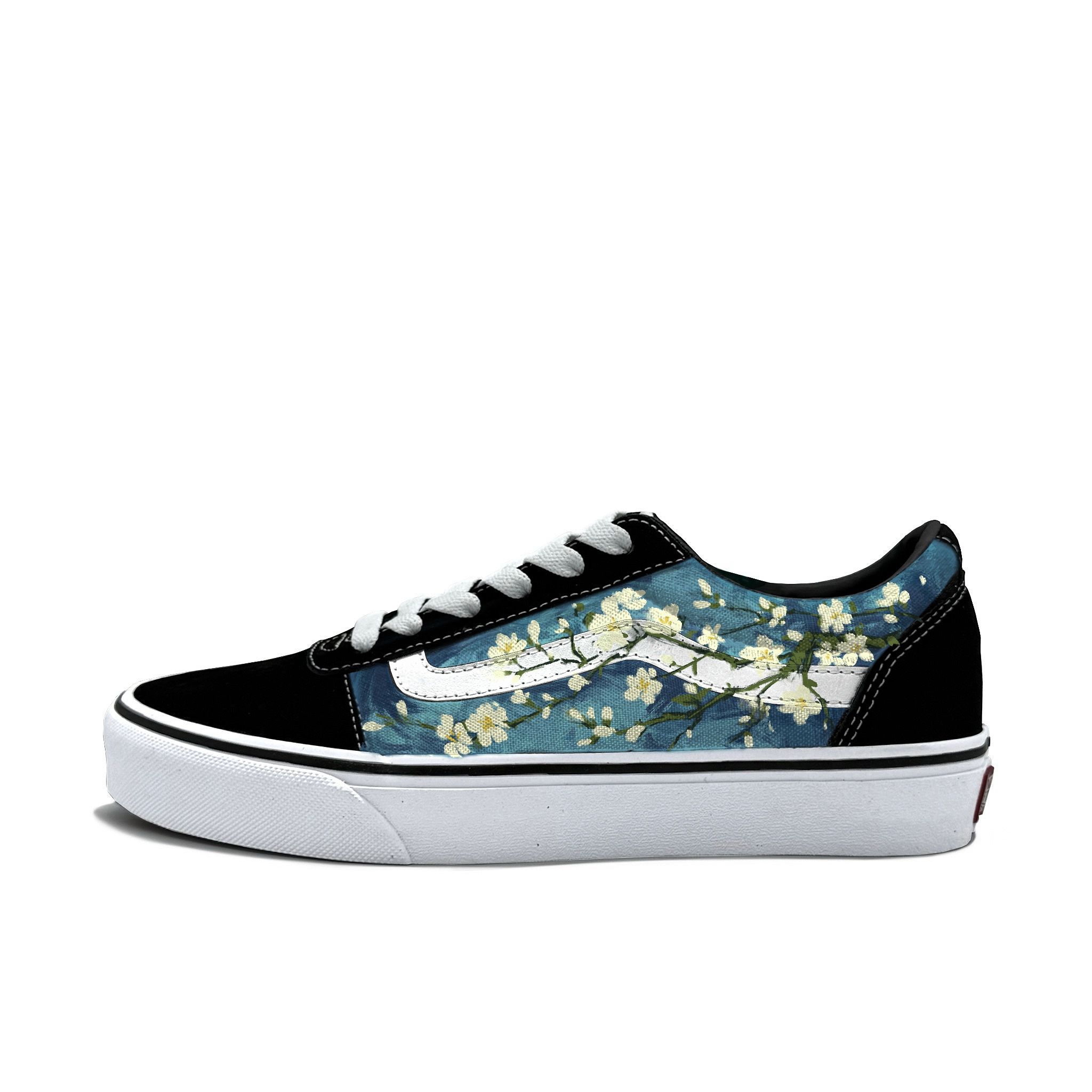 VANS定制球鞋WardActive油彩