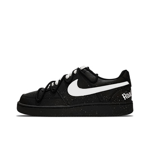 天使断翼 DH2987 002 Vision 黑白 Court Nike 定制球鞋 泼溅