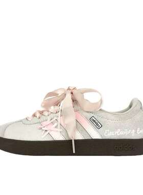 【定制球鞋】adidas neo Vl Court 2.0  春日芭蕾  JS3003