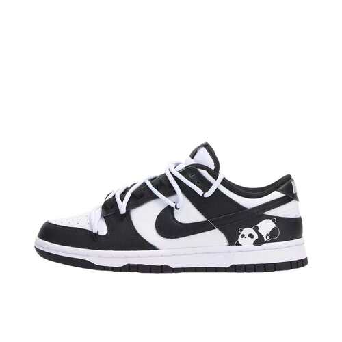 【定制球鞋】 Nike Dunk 板鞋  黑熊猫 DD1391-100