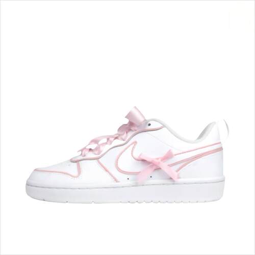 【定制球鞋】Nike Court Borough 粉色蔓延  BQ5448-100