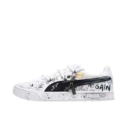 【定制球鞋】Puma/彪马 Smash Vulc Classic 星冠璀履  374754-01