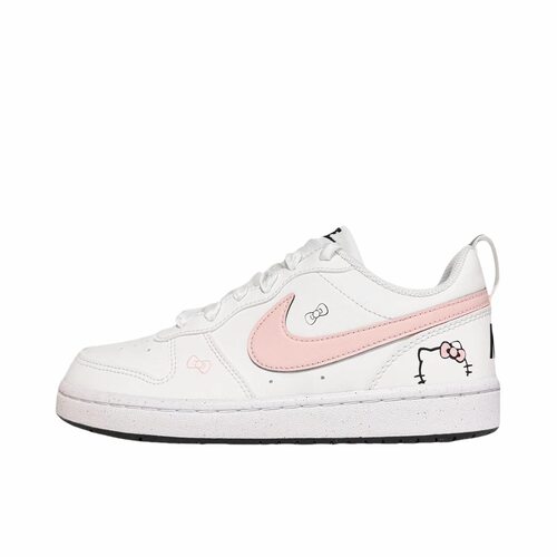 【定制球鞋】 Nike Court Borough 板鞋  粉色猫咪 DV5456-104