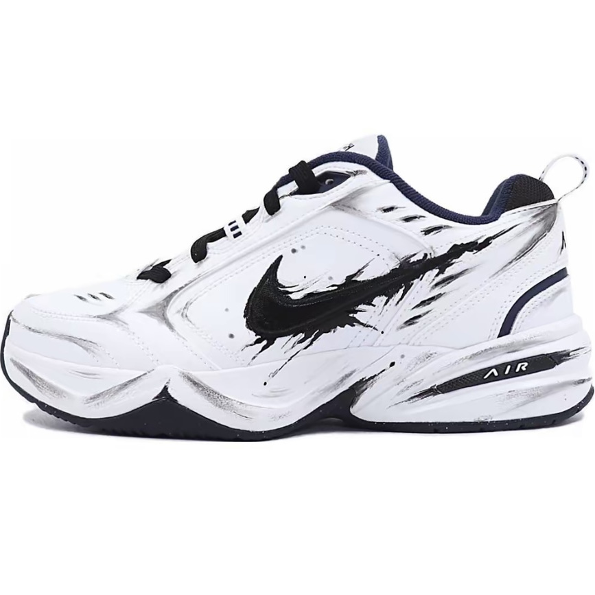 【定制球鞋】Nike Air Monarch IV 熊猫/星溯黑白 415445-102