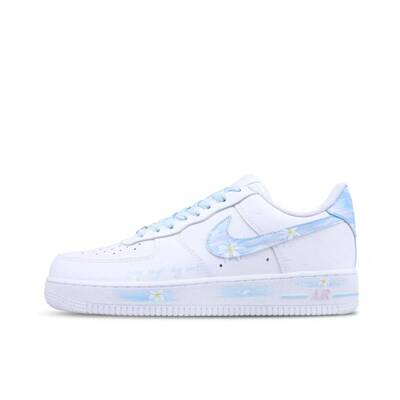 【定制球鞋】Nike Air Force 1 板鞋 方寸莞香  CW2288-111