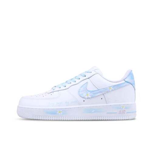 【定制球鞋】Nike Air Force 1 板鞋 方寸莞香  CW2288-111