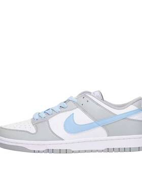 【定制球鞋】 Nike Dunk 板鞋  帆白色/蓝色 HF5441-105