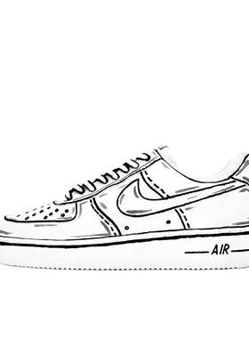 【定制球鞋】Nike Air Force 1 板鞋   未来世界 CW2288-111