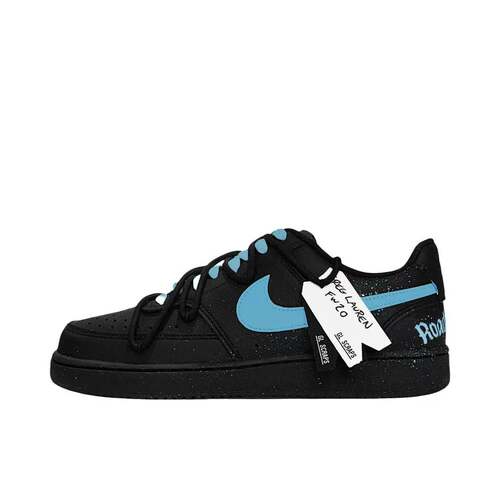 【定制球鞋】 Nike Court Vision 1 板鞋  墨山水风 DH2987-002