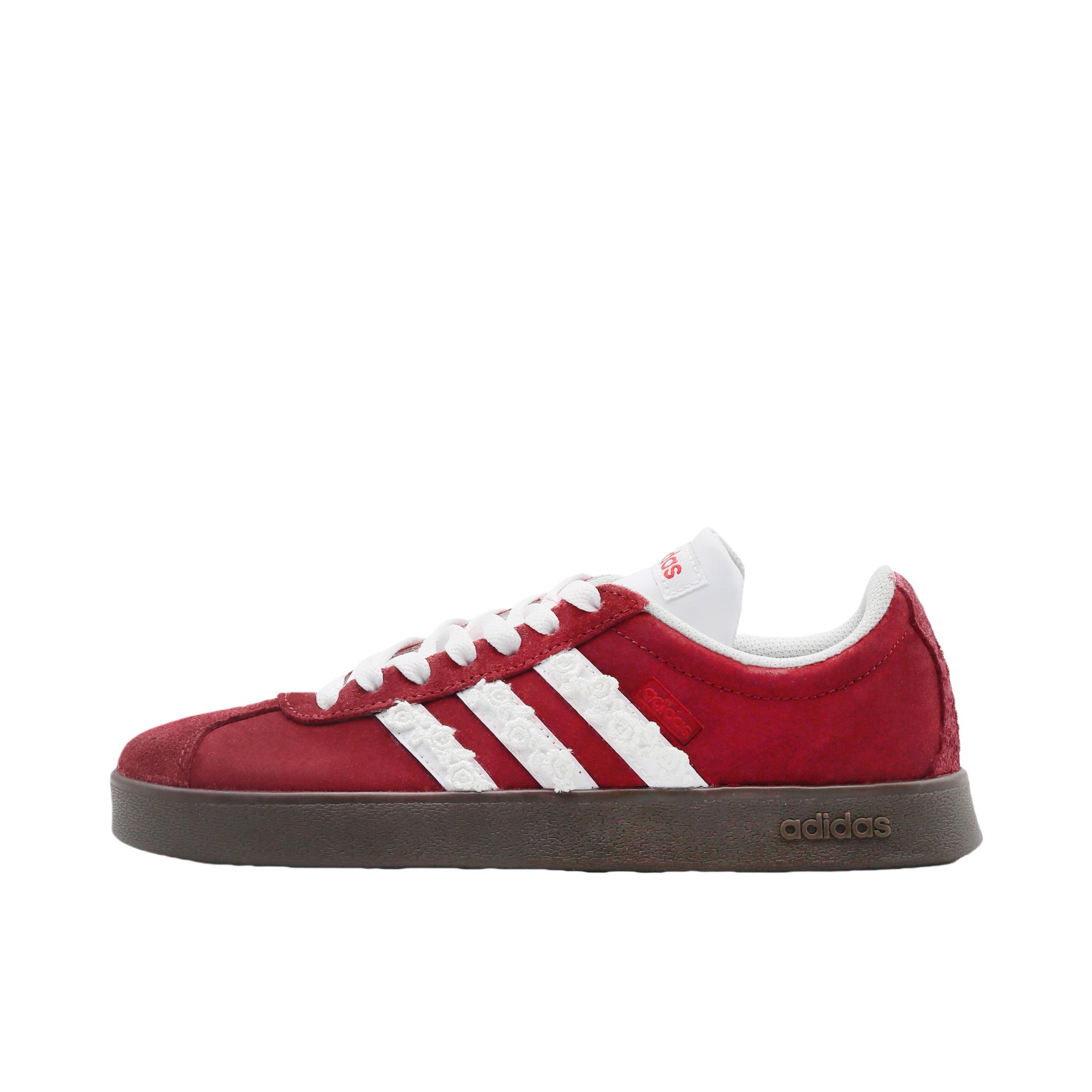 【定制球鞋】adidas neo Vl Court  红色/白色 红锦琼华 HQ1802
