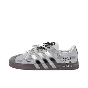 【定制球鞋】 adidas neo Vl Court   板鞋   Bao力小熊 HQ1802