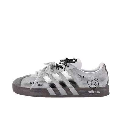 【定制球鞋】 adidas neo Vl Court   板鞋   Bao力小熊 HQ1802