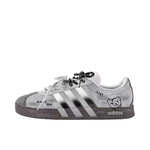 【定制球鞋】 adidas neo Vl Court   板鞋   Bao力小熊 HQ1802