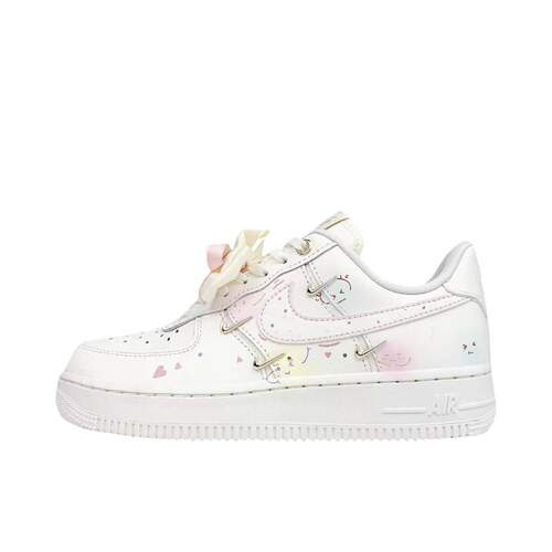 【定制球鞋】Nike Air Force 1 板鞋  缤纷派对 FV3654-111