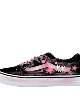 【定制球鞋】Vans/范斯 Ward Active 粉墨星韵 VN0A36EMC4R