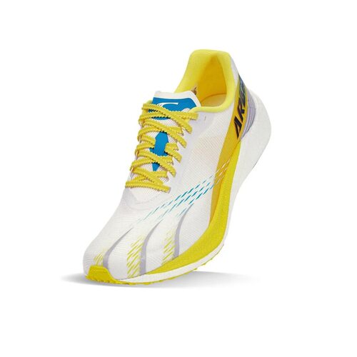 Do-win/多威  战神4代  Pro 透气 碳板 薄底竞速 跑鞋 白色/黄色