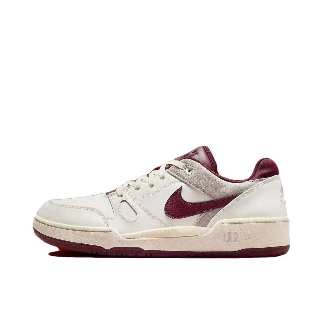 【定制球鞋】Nike Full Force 板鞋  酒红涂鸦 FZ4629-100