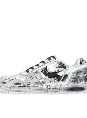 【定制球鞋】Nike Ebernon 板鞋 云梦泽 AQ1775-100
