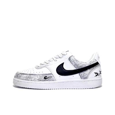 【定制球鞋】Nike Court Vision 1 梦幻泡影 灰白 DH2987-110