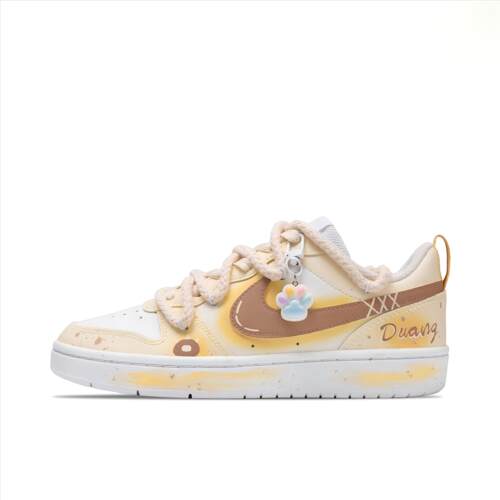 【定制球鞋】Nike Court Borough 软萌物语 BQ5448-100