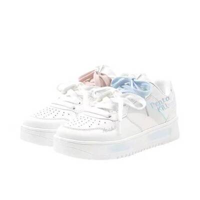 【定制球鞋】 安踏  板鞋  蓝粉鸳鸯  912418001Q-2