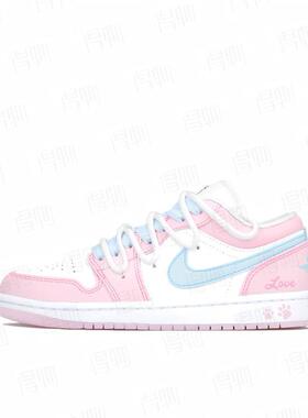 【定制球鞋】Air Jordan 1 心动猫猫 HM3706-141
