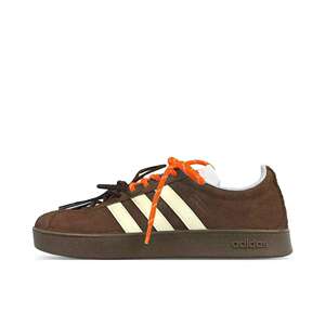 【定制球鞋】adidas neo Vl Court  板鞋  米棕双鞋带 HQ1802