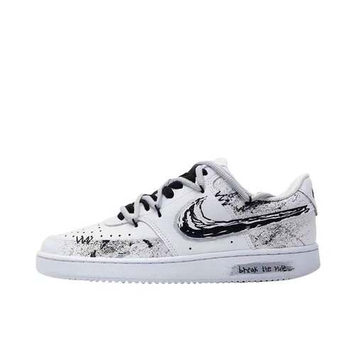 【定制球鞋】 Nike Court Vision 1 板鞋  自由主义 DH2987-101