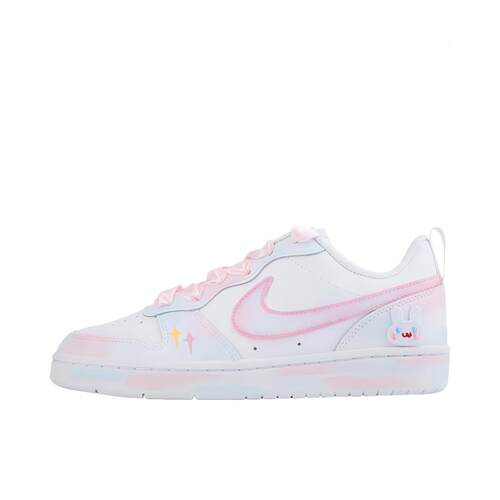 【定制球鞋】Nike Court Borough 梦幻兔子 BQ5448-100